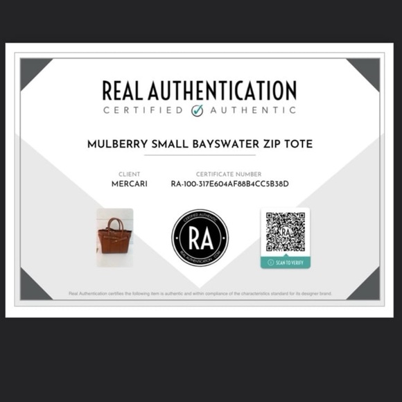 **SOLD**Mulberry Oak Small Bayswater Zip Bag - Picture 9 of 13